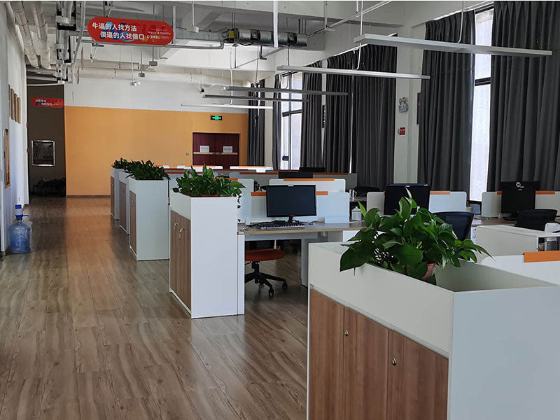 The professional reception and lobby area at AGRO-GREENGO, reflecting our corporate identity.